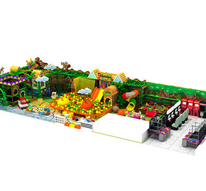 custom “forest town family fun zone” themed indoor playground equipment (复制)